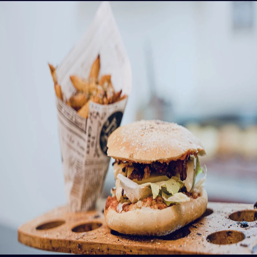 Menu burger maison
