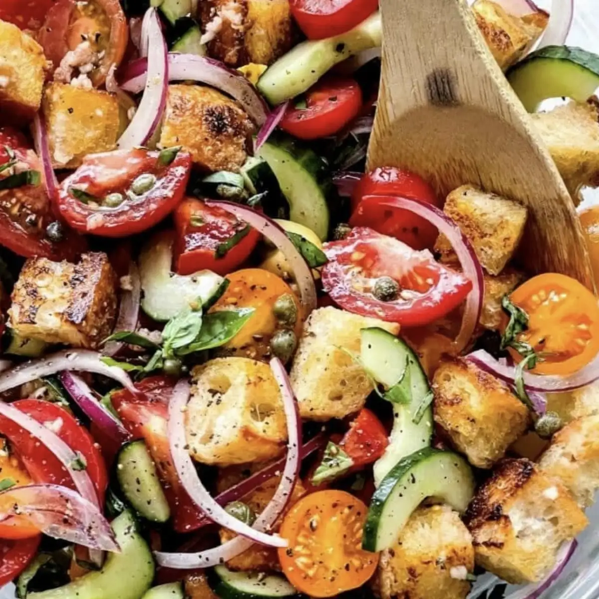 Menu Salade Panzanella VG + dessert maison