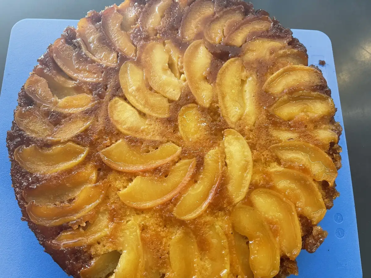 Clafoutis Nectarine Abricot Lavande